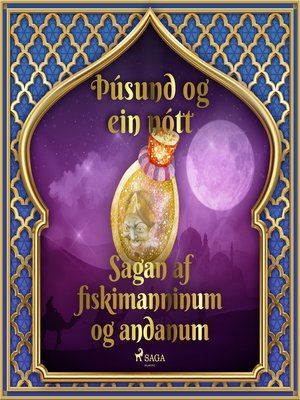 cover image of Sagan af fiskimanninum og andanum